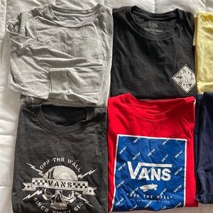 ⚡️SOLD ⚡️LOT of youth boy 12-14 shirts Salty Crew & VANS